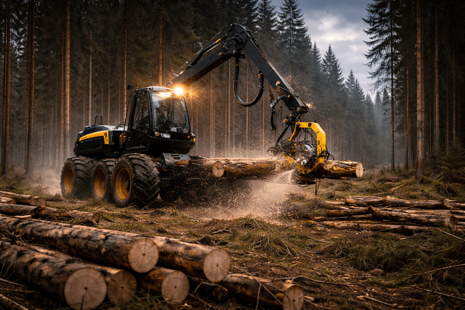 Suomalainen metsämaisema